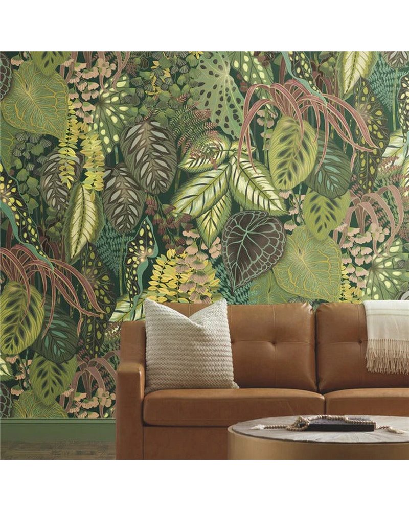 Greenery Wall Mural Jade GO8331