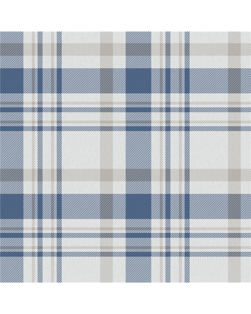 Plaid Blue 1906-2