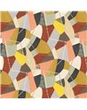 Abstract Geo Cinnamon GRA50102W