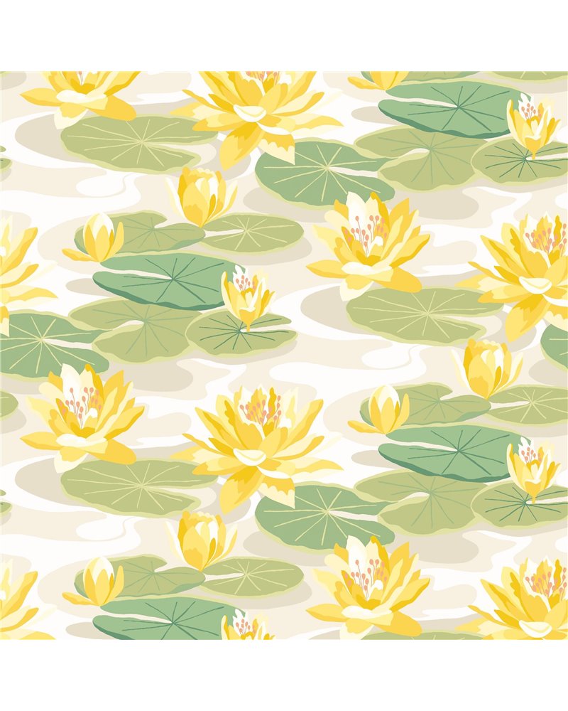 Waterlily Linen & Amber IKA50106W