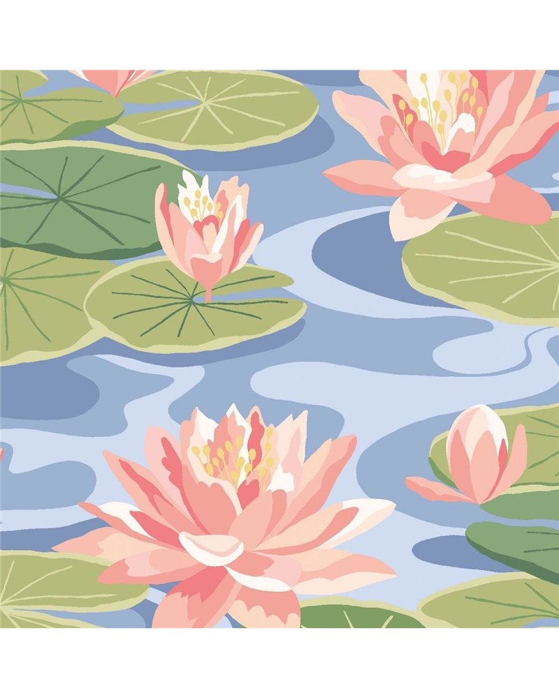 Waterlily Cornflower IKA50103W