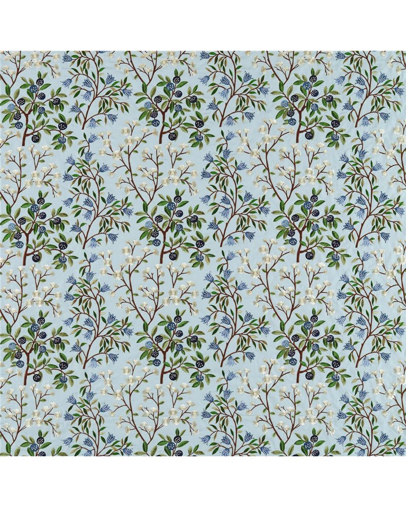 Foraging Embroidery Dawn Blue DARF237316