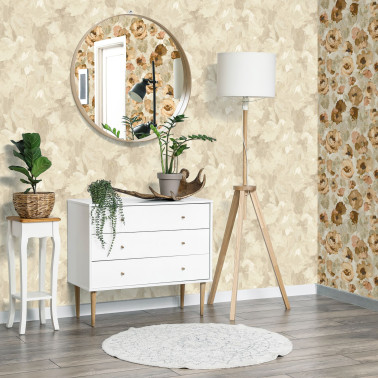 Paeonia Plain Beige 26909