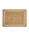 RUG 150X200 JUTE NATURAL/WHITE REF.-80938-01