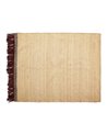 RUG 200X250 JUTE NATURAL/BLACK/RED REF.-82012/00