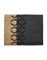 RUG 200X250 JUTE BLACK/NATURAL REF.-82002-00