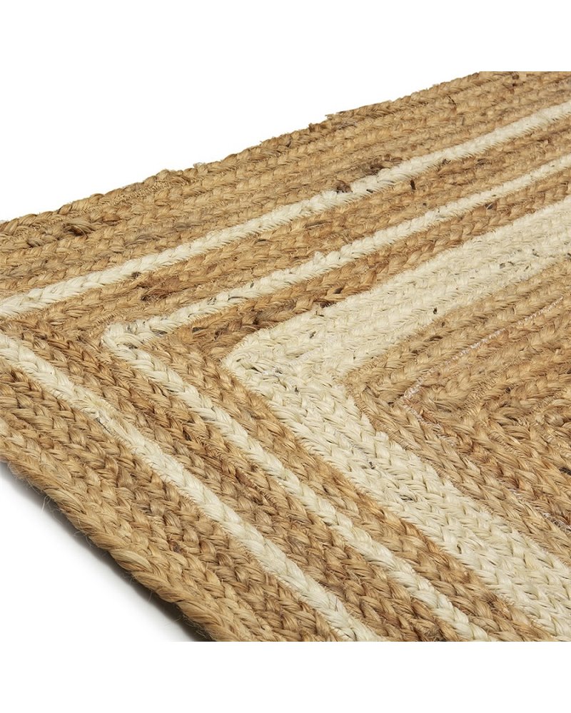 RUG 200X250 JUTE NATURAL/WHITE REF.-80938-00