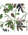 Matisse Leaf Black and Green T16208