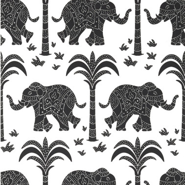 Elephant Black T16202