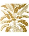 Banana Tree Metallic Gold T13919