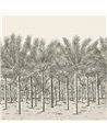 Palm Grove Mural Black Tea TM13950