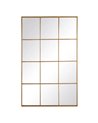 ESPEJO VENTANA ORO METAL-CRISTAL 90 X 3 X 120 CM R-600432