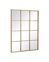 ESPEJO VENTANA ORO METAL-CRISTAL 90 X 3 X 120 CM R-600432