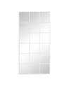 ESPEJO VENTANA BLANCO METAL-CRISTAL 90 X 3 X 180 CM R-605277