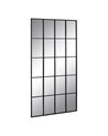 ESPEJO VENTANA NEGRO METAL-CRISTAL 80 X 2,50 X 145 CM R-608788