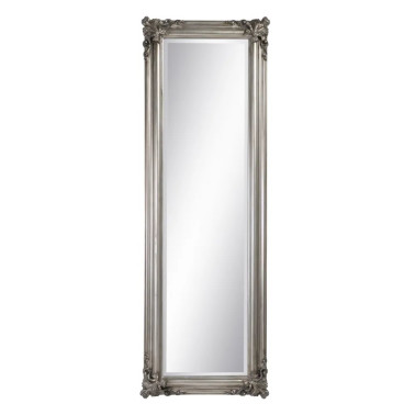 ESPEJO VESTIDOR PLATA ENVEJECIDA 56 X 4 X 172 CM R-606101