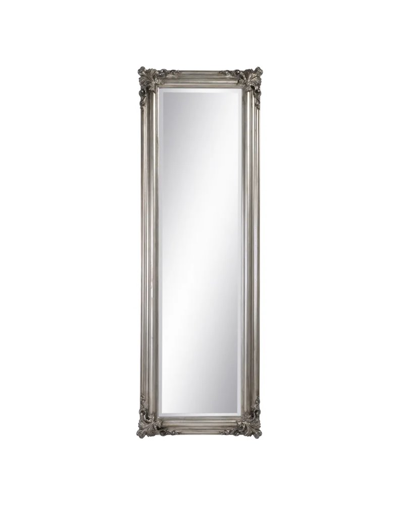 ESPEJO VESTIDOR PLATA ENVEJECIDA 56 X 4 X 172 CM R-606101