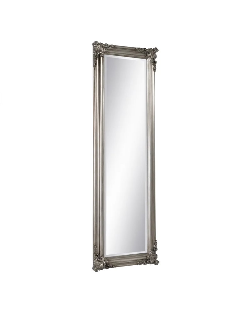 ESPEJO VESTIDOR PLATA ENVEJECIDA 56 X 4 X 172 CM R-606101