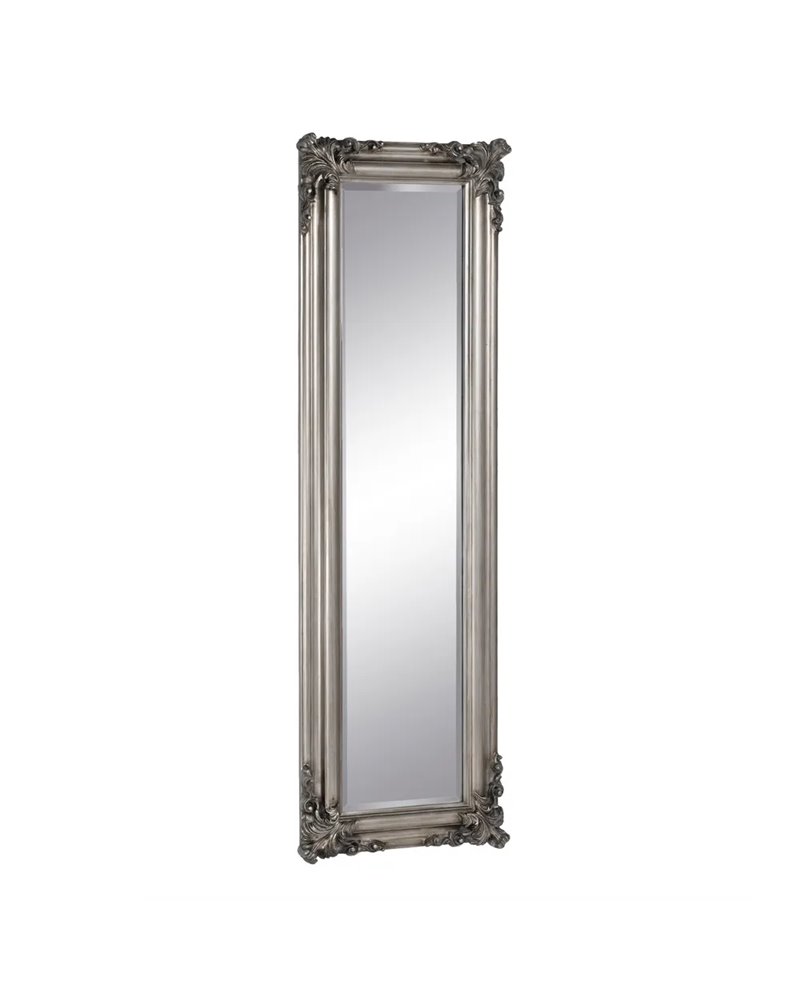 ESPEJO VESTIDOR PLATA ENVEJECIDA 46 X 6 X 147 CM R-606104