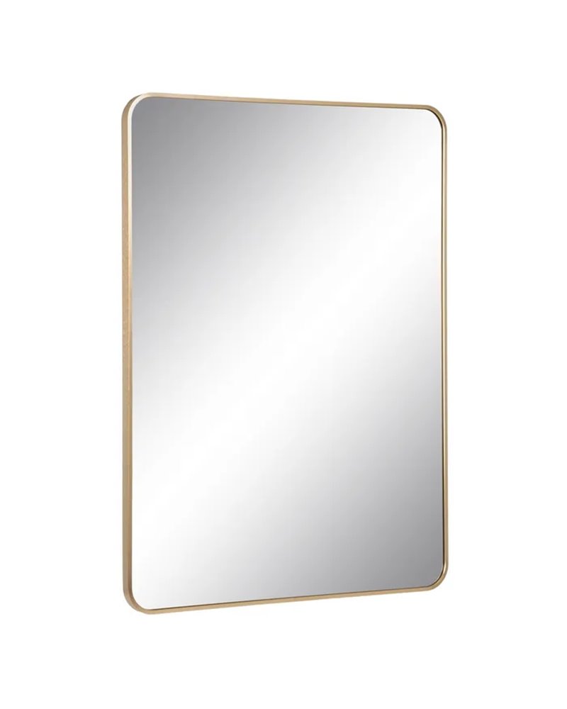 ESPEJO ORO ALUMINIO-CRISTAL DECORACIÓN 76 X 3 X 101 CM R-608824