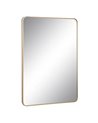 ESPEJO ORO ALUMINIO-CRISTAL DECORACIÓN 76 X 3 X 101 CM R-608824