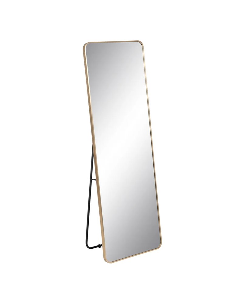 ESPEJO VESTIDOR ORO ALUMINIO-CRISTAL 56 X 3 X 165 CM R-608826