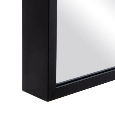 MIROIR NOIR ALUMINIUM-VERRE...