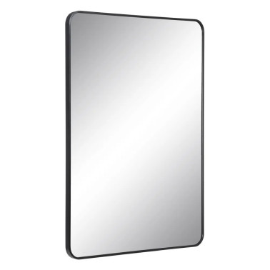 MIROIR NOIR ALUMINIUM-VERRE...