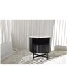 MESA AUXILIAR N55BLANCO Y NEGRO REF. 34AD23055BN