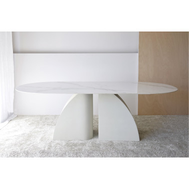 DINING TABLE NORTH WHITE...