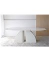 MESA COMEDOR NORTE BLANCO GRIS REF. 34AC22528