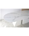 MESA COMEDOR NORTE BLANCO GRIS REF. 34AC22528