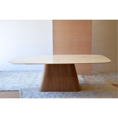 CERAMIC DINING TABLE WITH...