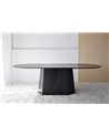 MESA COMEDOR FACETAS FRESNO NEGRO REF. 34AC22532N