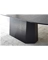 MESA COMEDOR FACETAS FRESNO NEGRO REF. 34AC22532N