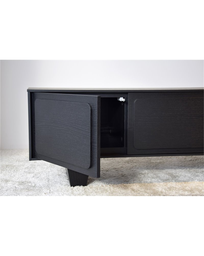 MUEBLE TV RIO ROBLE TENIDO NEGRO REF. 34H2314N