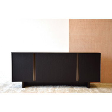 CREDENZA IN ROVERE NERO...