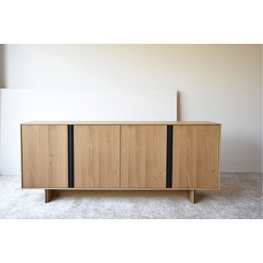 CREDENZA IN ROVERE NATURALE...