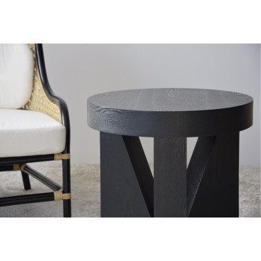 SIDE TABLE MOCCA ASH BLACK...