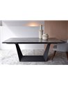 MESA COMEDOR EXTENSIBLE CERAMICO METAL REF. 34AC777V