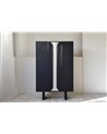 ARMARIO CURVA ROBLE NEGRO Y ARENA MATE REF. 34H2318AN