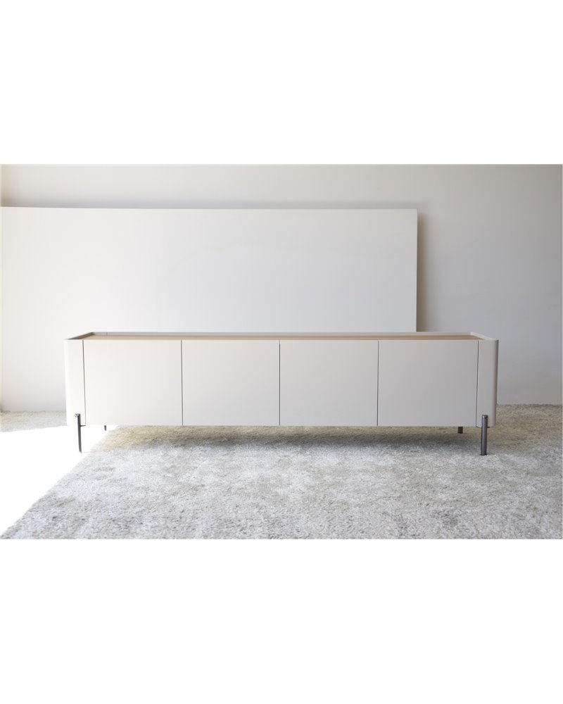 MUEBLE TV ARENA MATE Y ROBLE NATURAL REF. 34H21370A