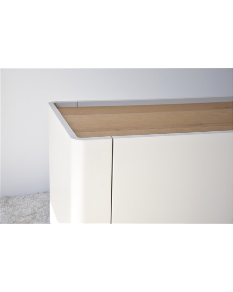 MUEBLE TV ARENA MATE Y ROBLE NATURAL REF. 34H21370A