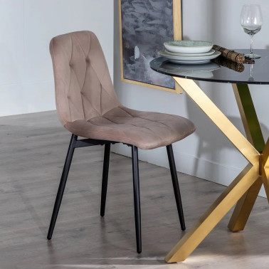 CHAMPAGNE DM-METAL CHAIR 44...