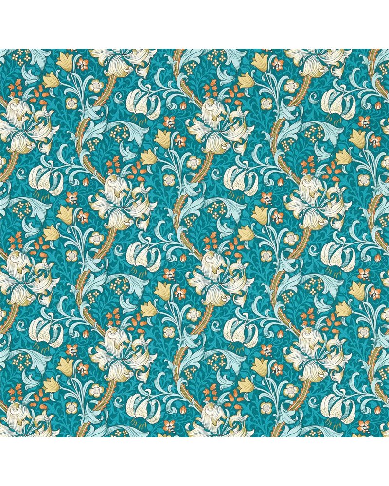 Golden Lily Teal W0174-03