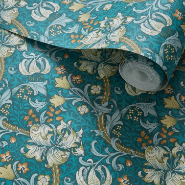 Golden Lily Teal W0174-03