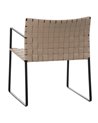 SILLA CON BRAZO BEIGE-NEGRO 60,50 X 57,50 X 77 CM REF.600803