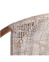 SILLA GRIS-MARRÓN RATTAN SALÓN 56 X 60 X 84 CM REF.105479