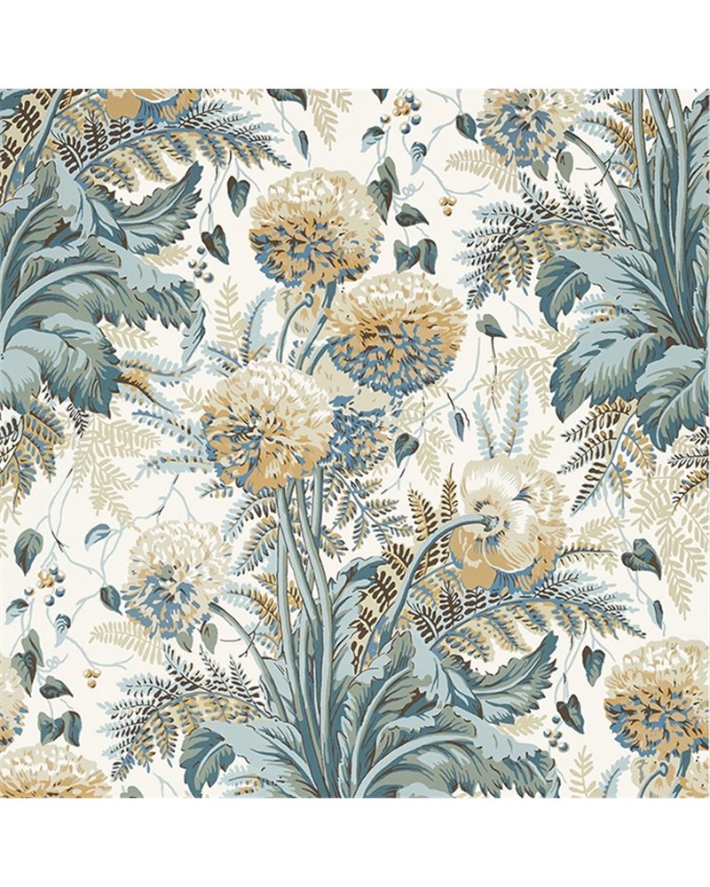 Dahlia Soft Gold On Cream AT24539