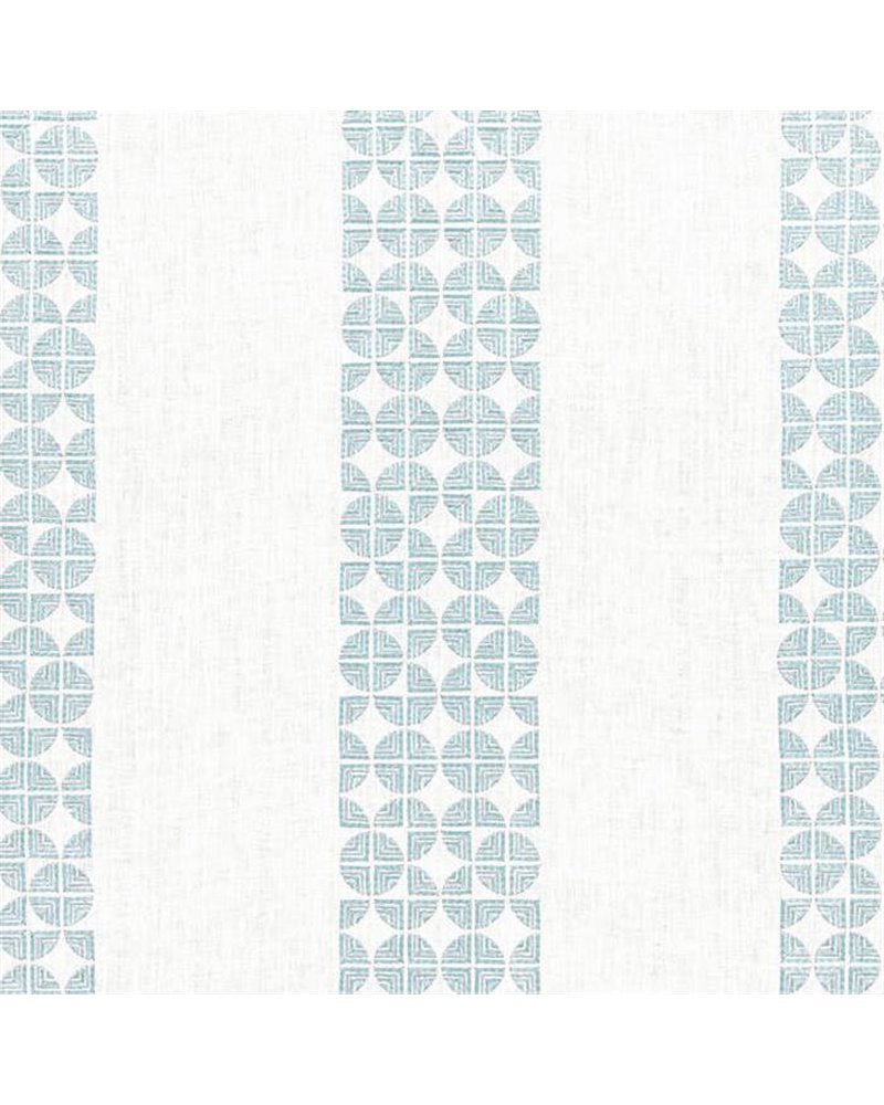 Fairmont Stripe Embroidery Soft Blue AW23128